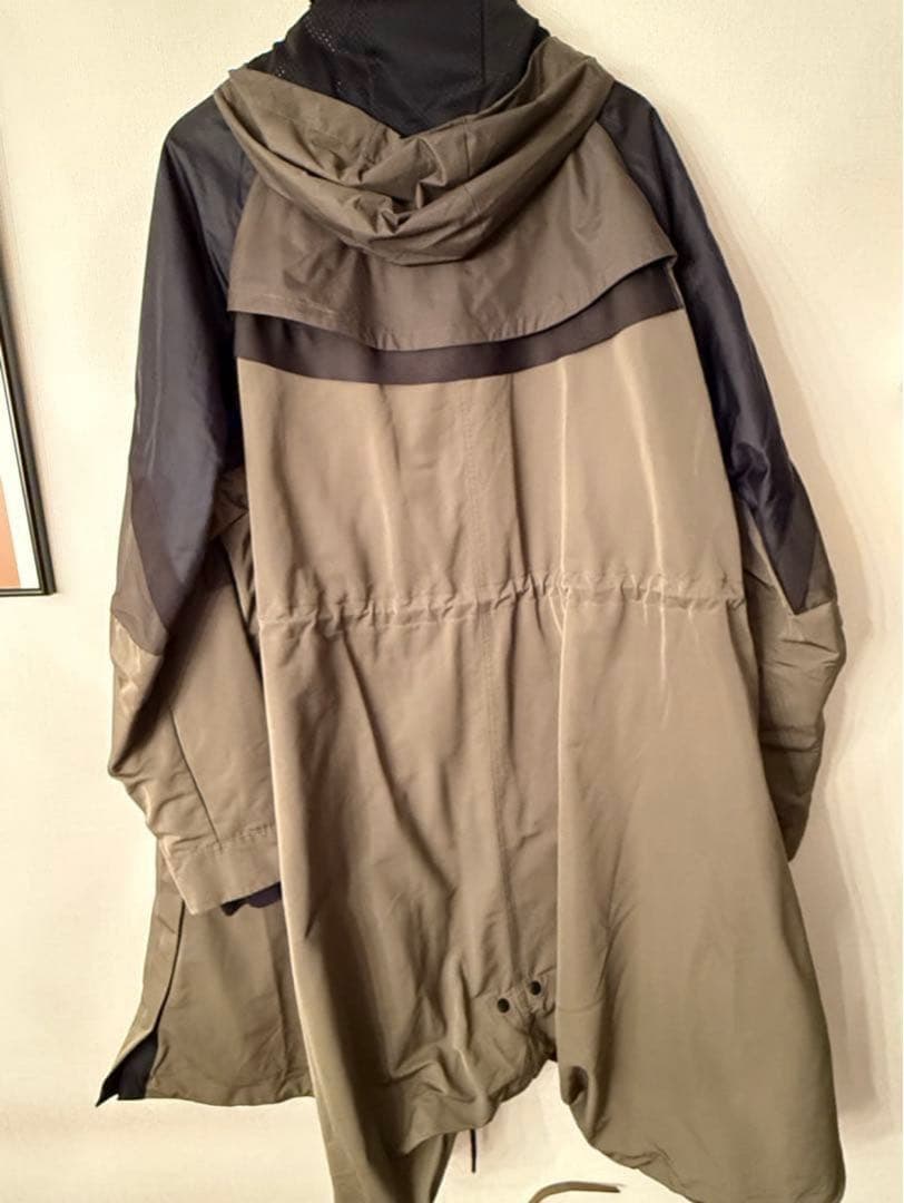 Nike sacai XL モッズコート オリーブグリーン　トレンチコート