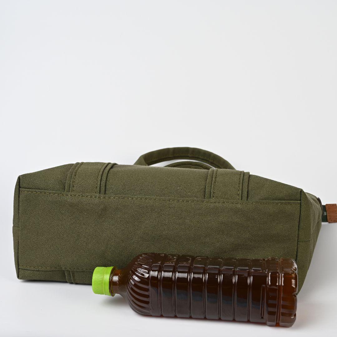 ハンドメイド 8号/11号×旧倉敷帆布×8番糸 スタンダードトート特大 付属品有