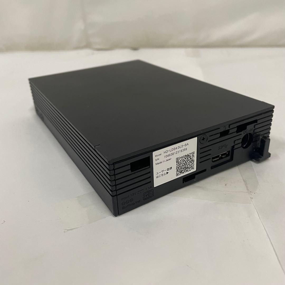 BUFFALO バッファロー 外付けHDD HD-LDS4.0U3-BA 4TB
