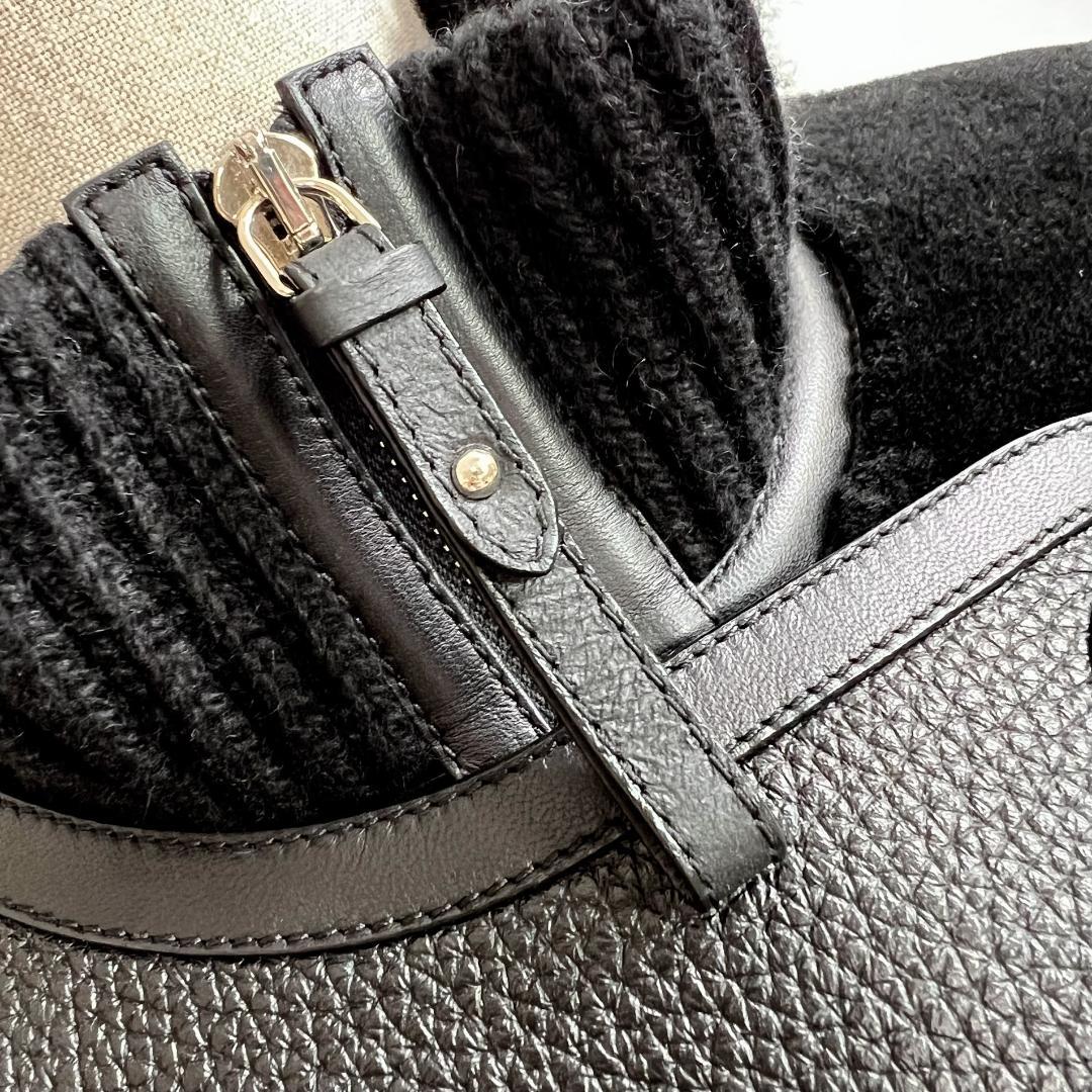 極美品★HERMES★ファー★ディアスキン★レザー★ムートン★ブルゾン★コート