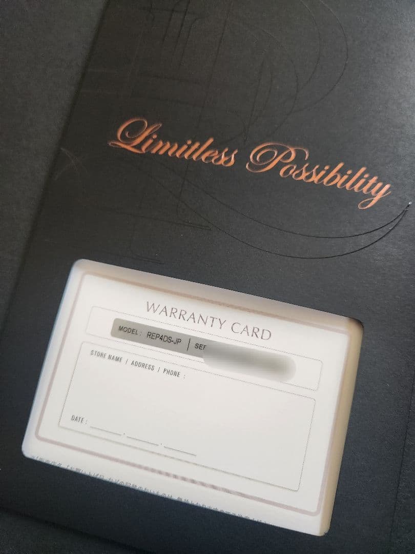 新型【極美品】レプロナイザー 4D Plus 正規品