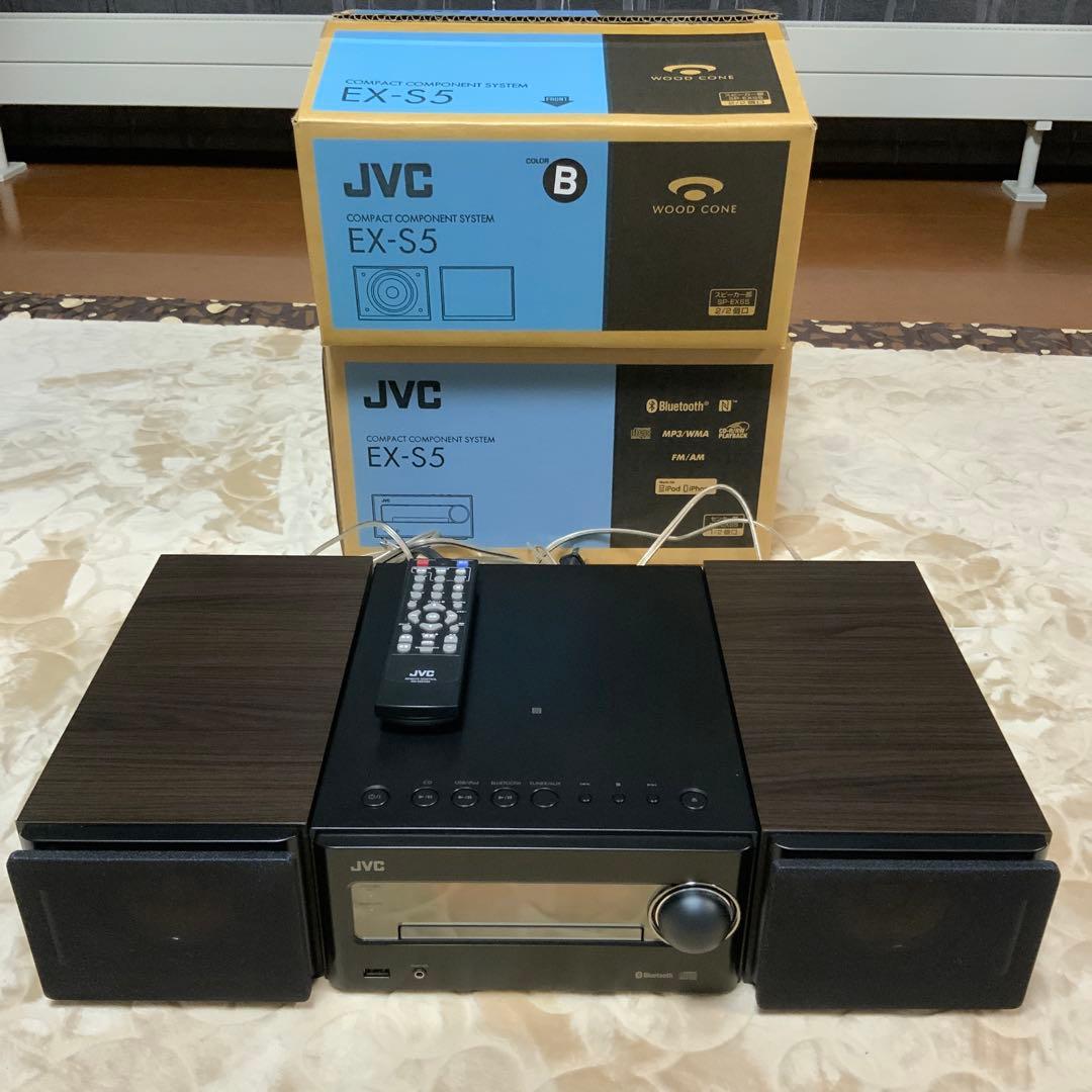 Bluetooth機能付きミニコンポ　JVC CA-EXS5