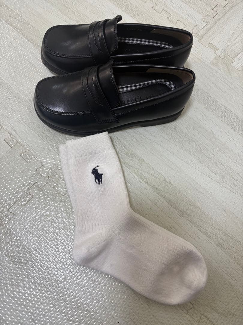 入学式　男の子　スーツ靴靴下セット　（靴18㎝）