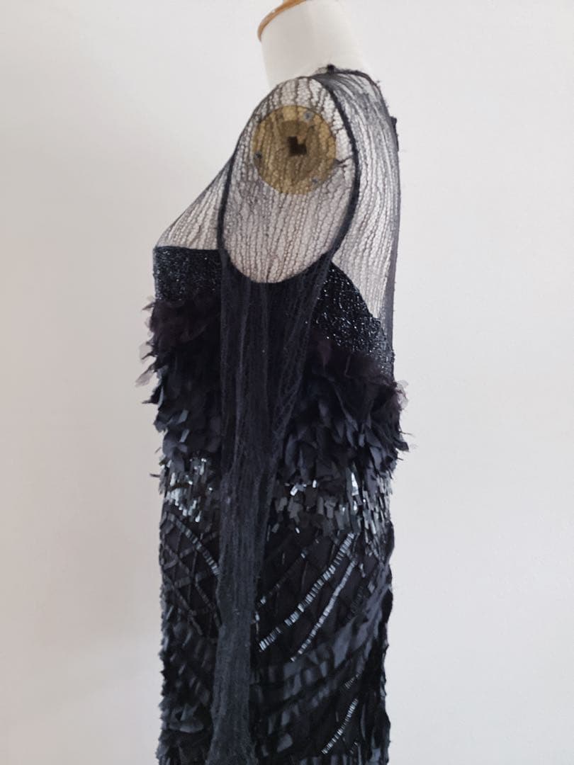 訳あり未使用品/定価2225300円【ESCADA】エスカーダ　ドレス　36