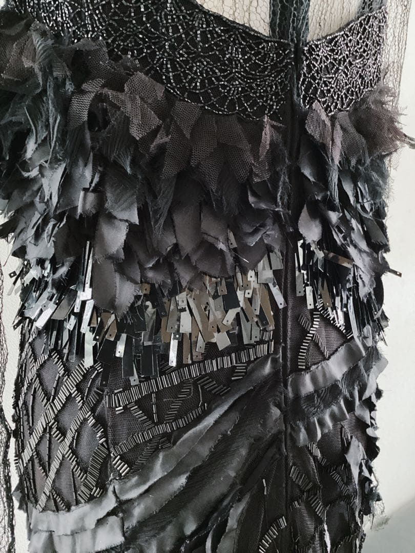 訳あり未使用品/定価2225300円【ESCADA】エスカーダ　ドレス　36