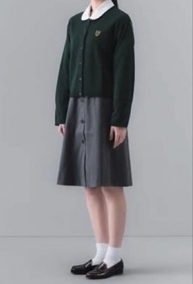 レア！グリーンカーディガン　学園