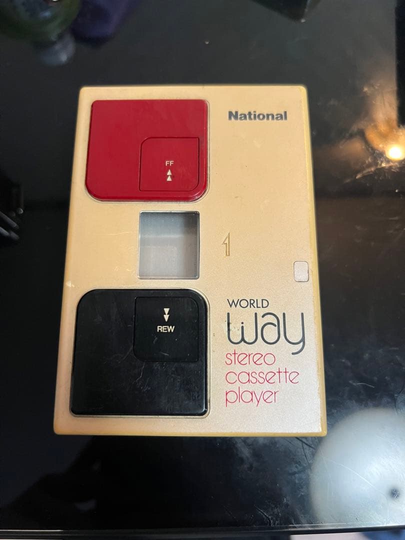 National RQ-WJ1 ステレオカセットプレーヤー