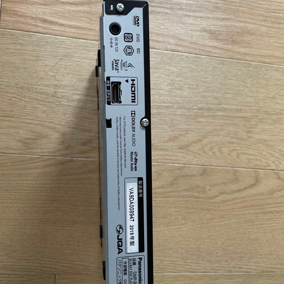 Panasonic ブルーレイプレーヤー ブラック DMP-BDT180 4K