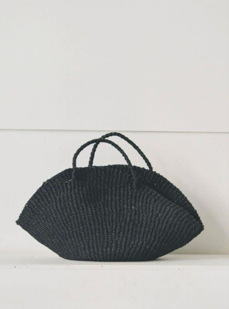 TODAY FUL VENUS BAG L かごバッグ ブラック