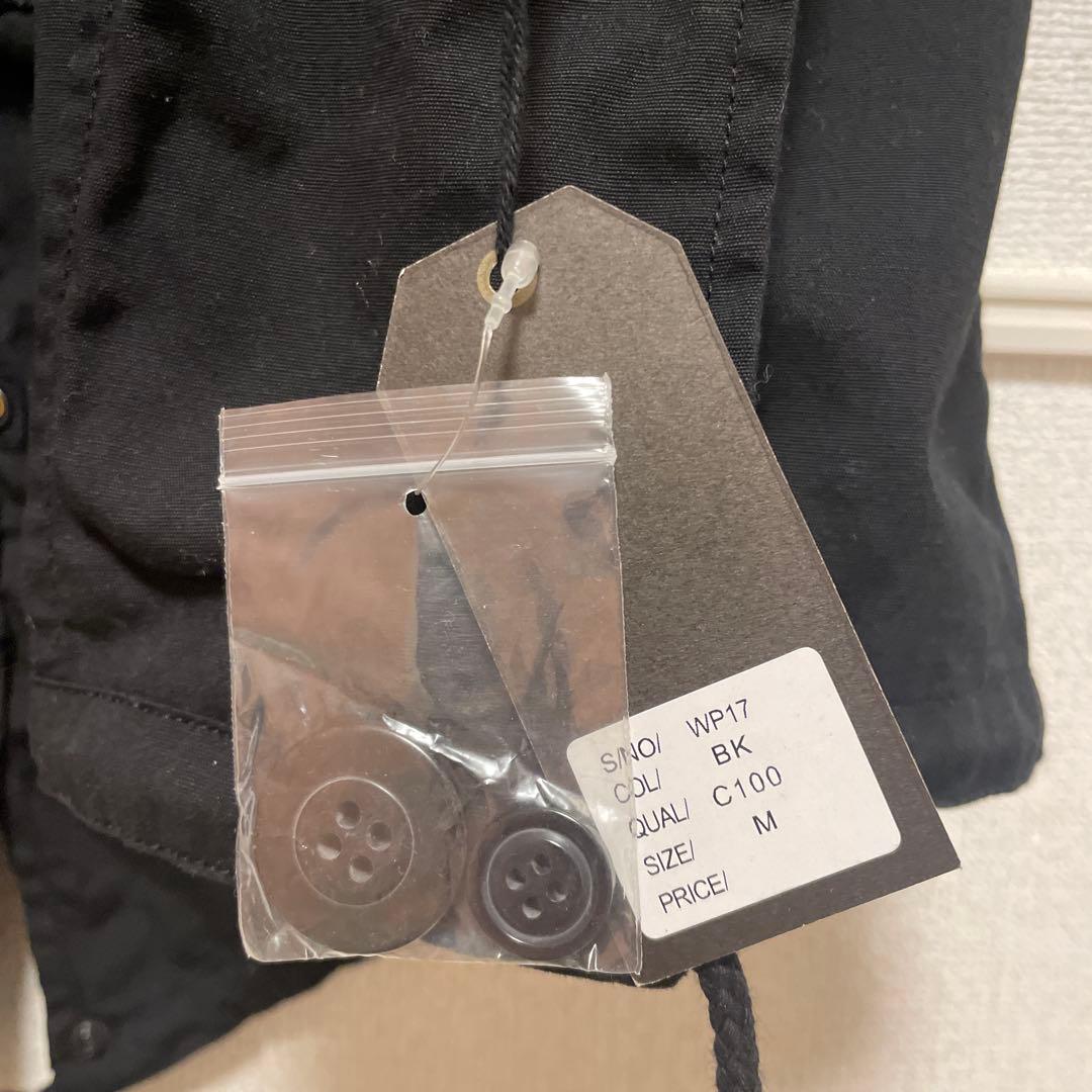 ヒューストンWAIPER別注　M-51モッズコートNARROW FIT ブラック