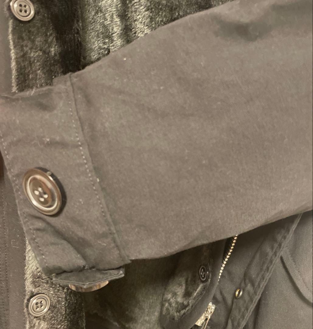 ヒューストンWAIPER別注　M-51モッズコートNARROW FIT ブラック