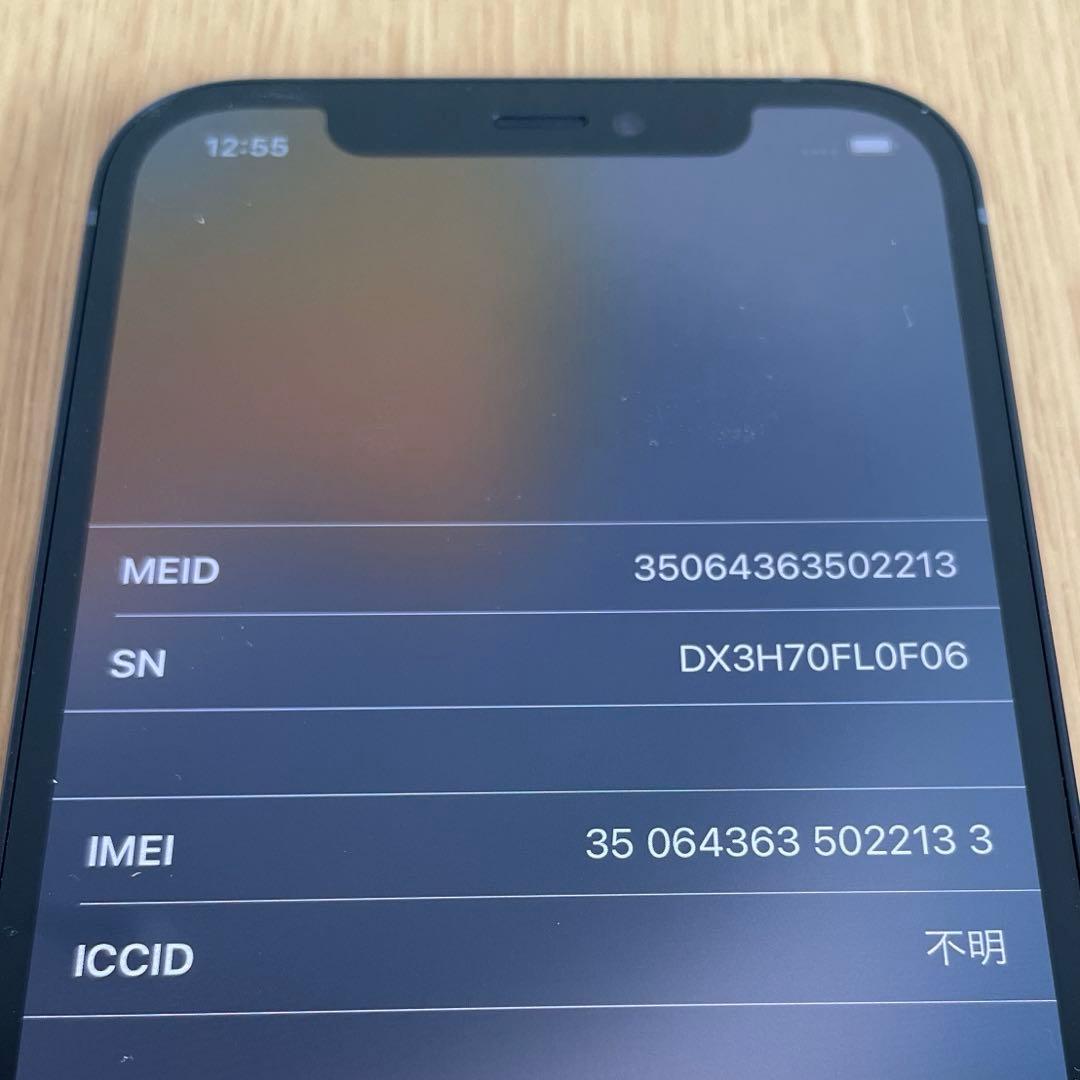 Apple　iPhone 12　Black　128GB　動作確認のみの使用