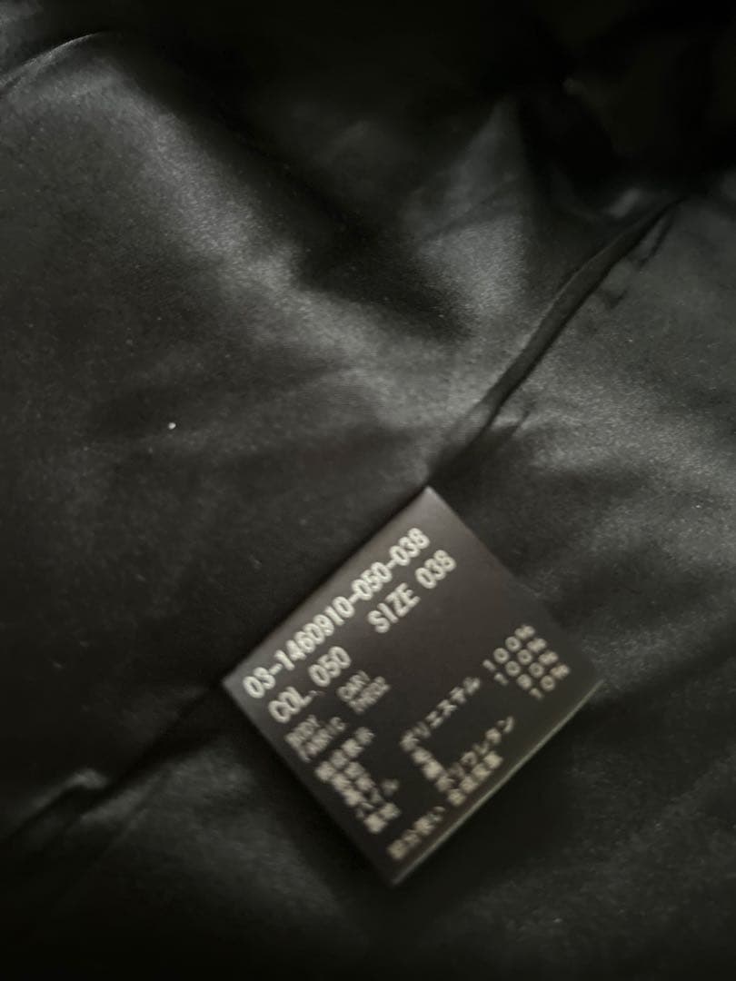 Theory luxe ボアコート テディベアコート 38 黒