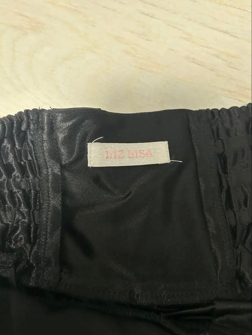 【LIZLISA】2連リボンベルトスカパン リズリサ 地雷系