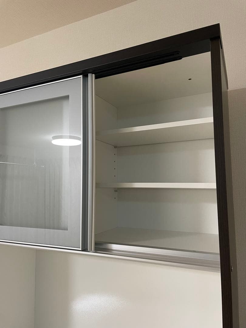 【ニトリ】未使用　カップボード　食器棚　キッチンボード　90 週末特価！