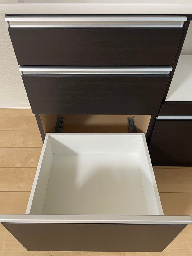 【ニトリ】未使用　カップボード　食器棚　キッチンボード　90 週末特価！