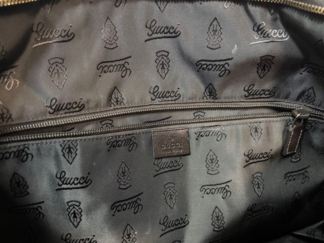 GUCCI ボストンバッグ ブラック