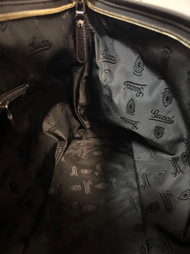 GUCCI ボストンバッグ ブラック