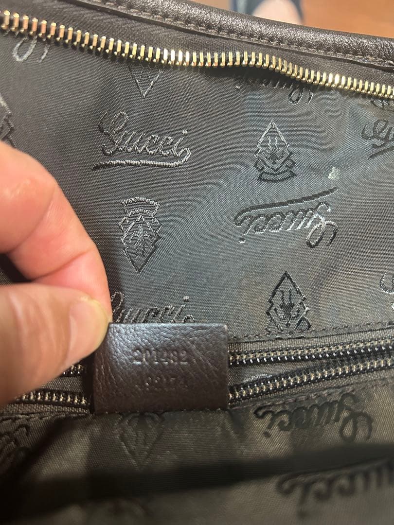 GUCCI ボストンバッグ ブラック