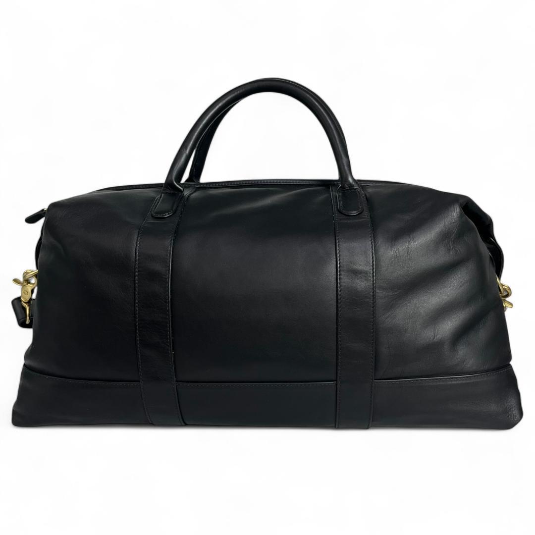 美品 COACH ボストンバッグ レザー ブラック オールドコーチ 2way