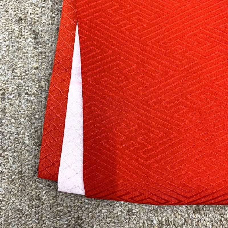 506ax89□お宮参り 女児 着物 長襦袢付 七五三にも 金駒刺繍 絞染め□