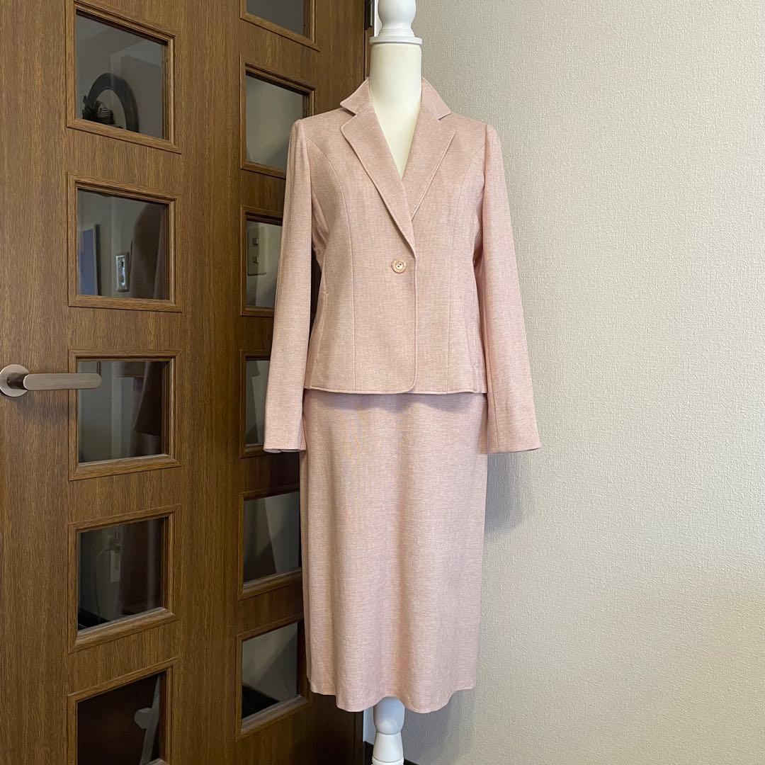 レリアン　未使用　ロシャス　春物 ジャケット　スカート セットアップスーツ