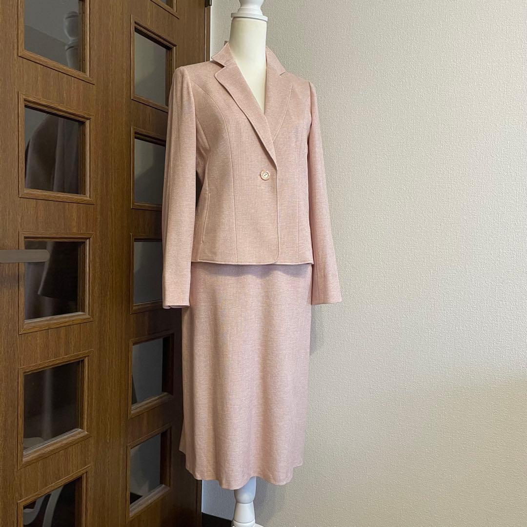 レリアン　未使用　ロシャス　春物 ジャケット　スカート セットアップスーツ