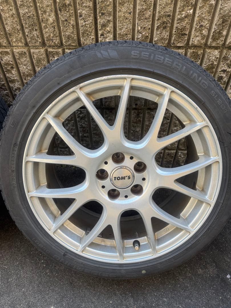 toms 17インチ ホイールタイヤセット