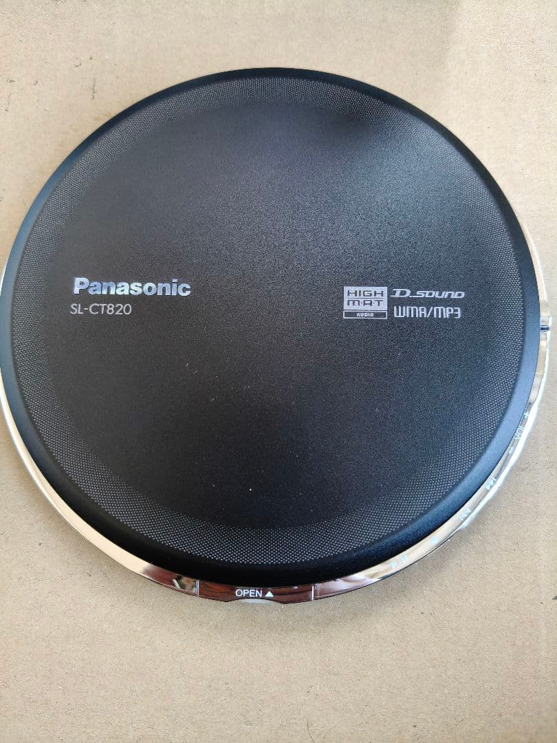 ポータブルプレーヤー Panasonic SL-CT820-K D.SOUND