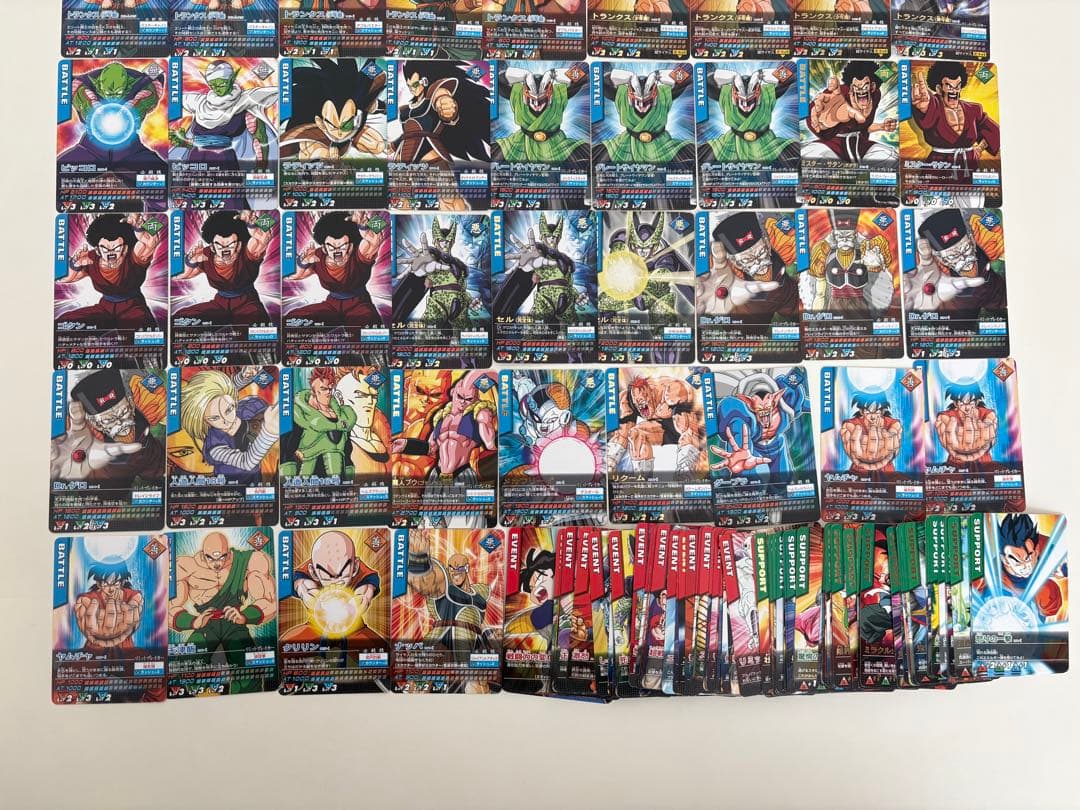 【美品】ドラゴンボール　データカードダスまとめ売り186枚【値下げ交渉承ります】