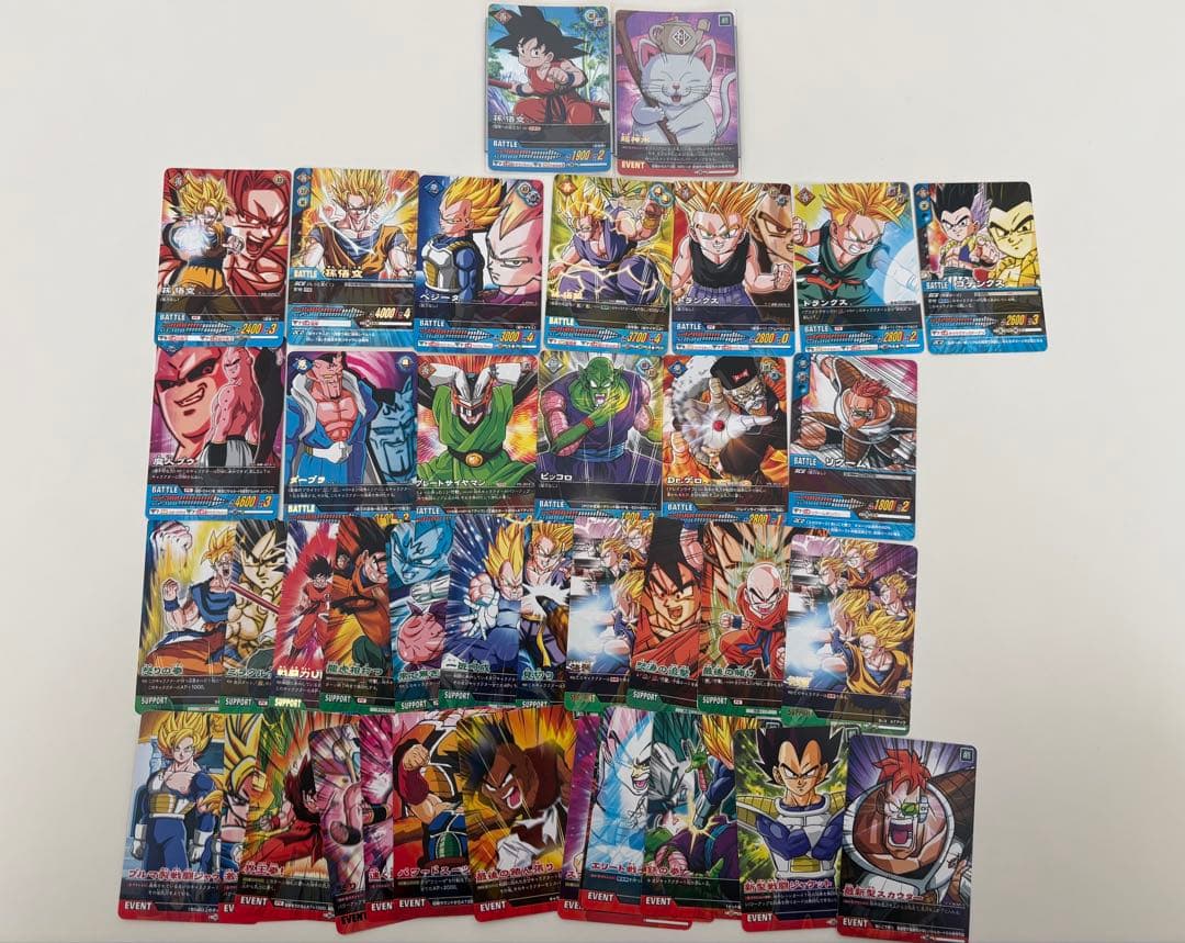 【美品】ドラゴンボール　データカードダスまとめ売り186枚【値下げ交渉承ります】