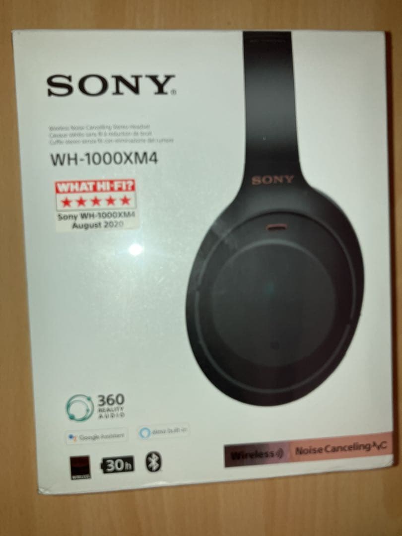 SONY ワイヤレスノイズキャンセリングヘッドホン WH-1000XM4ブラック