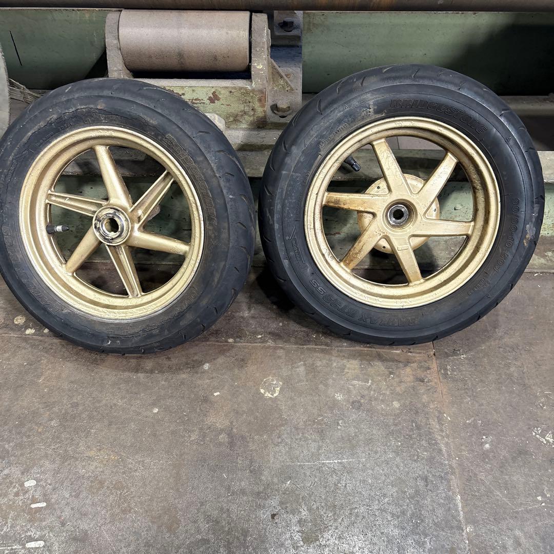 ライブディオZX 純正ホイール前後セット