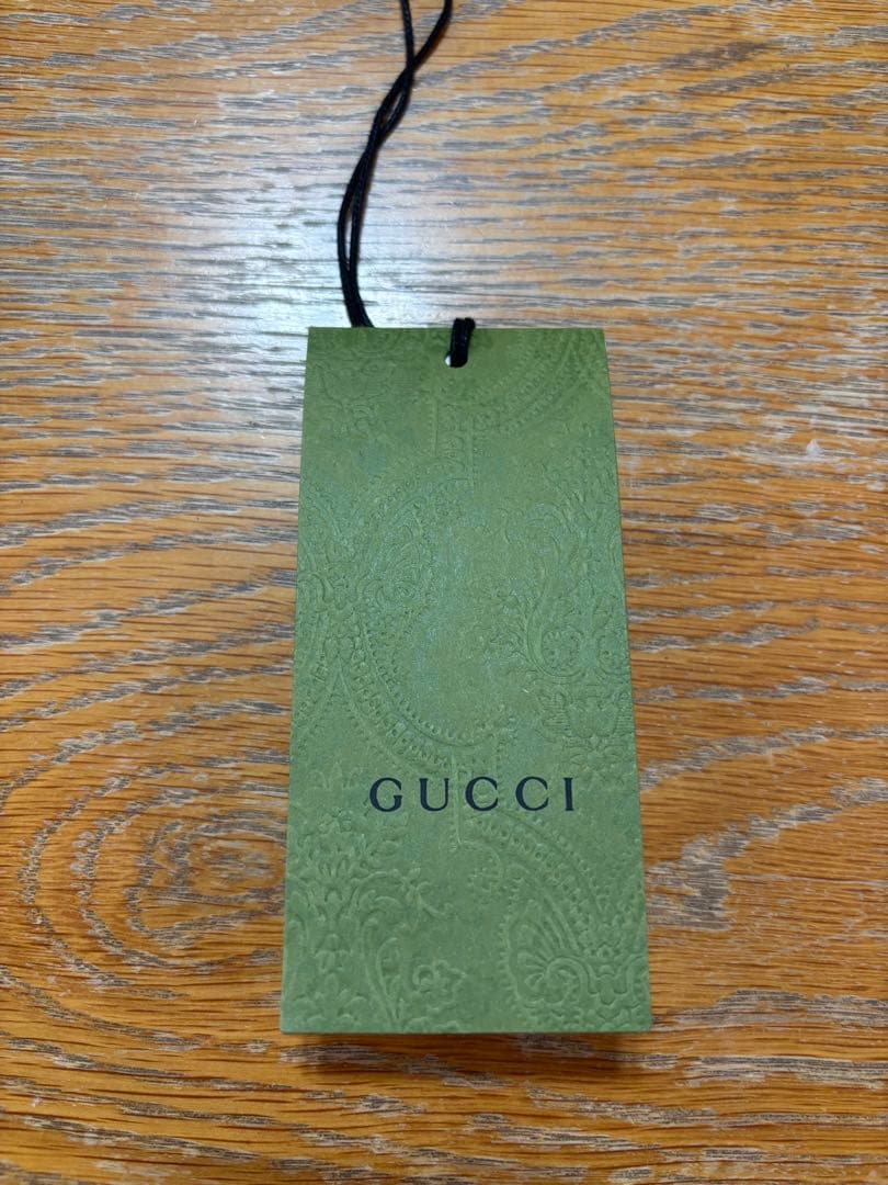 GUCCI グッチ ロゴラペル スラックス カーキ グリーン