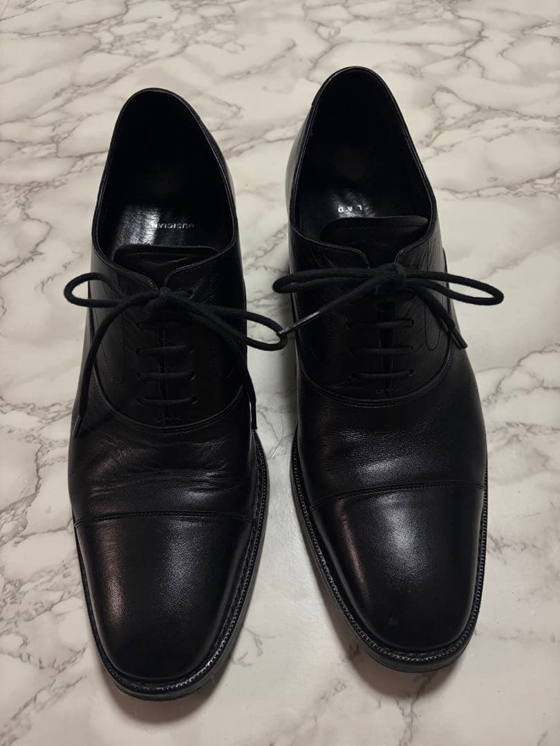 ラッドミュージシャン　ヒールレザーシューズ　サイズ44