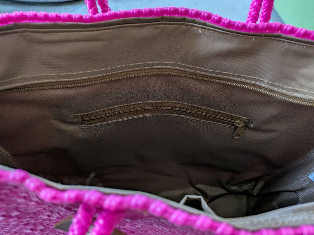 メルカドバッグ　ピンク