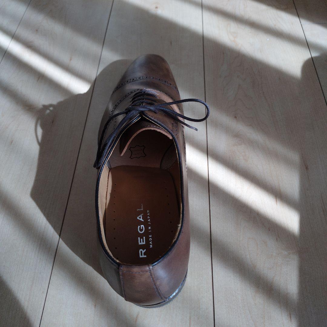 REGAL ブラウン ドレスシューズ