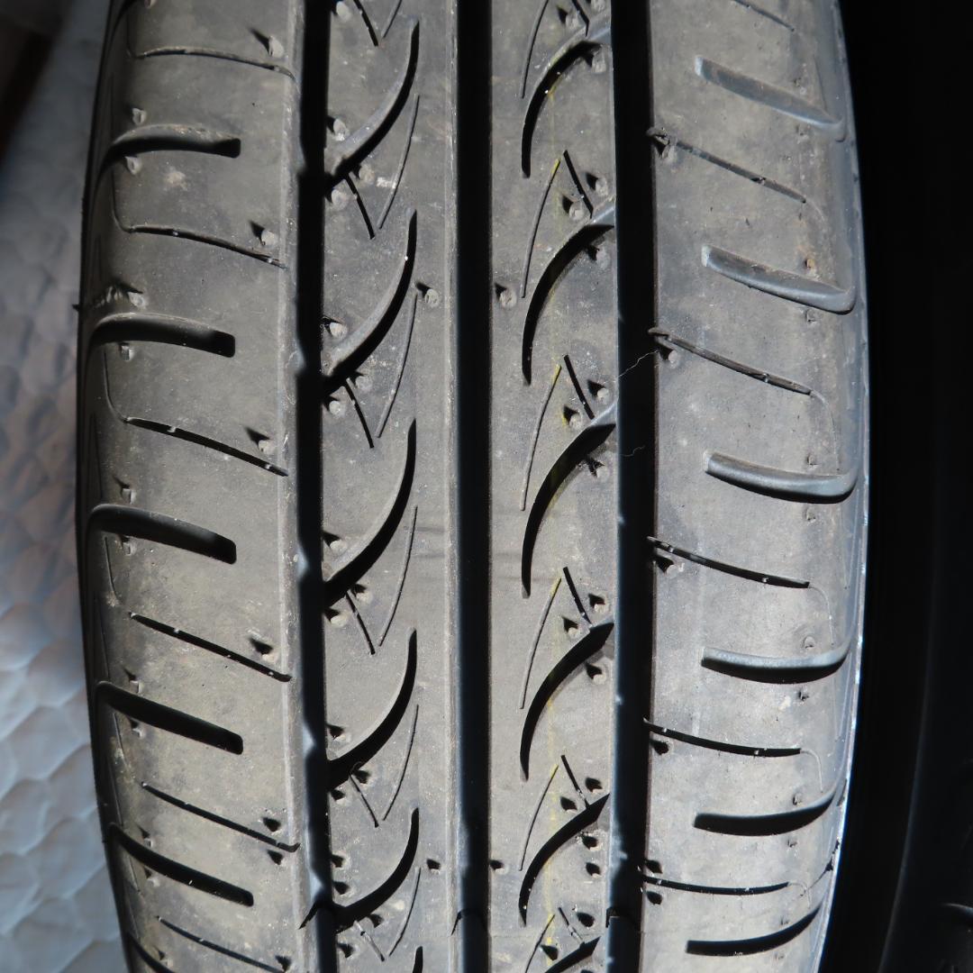 ホンダN-ONE e: 純正14インチタイヤ、ホイール、キャップ 新車外し①