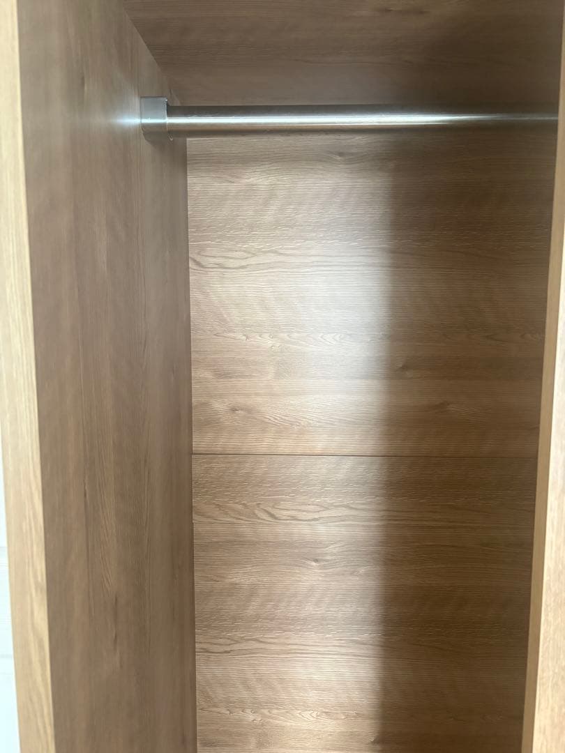 ディノス　木目調クローゼット　送料込