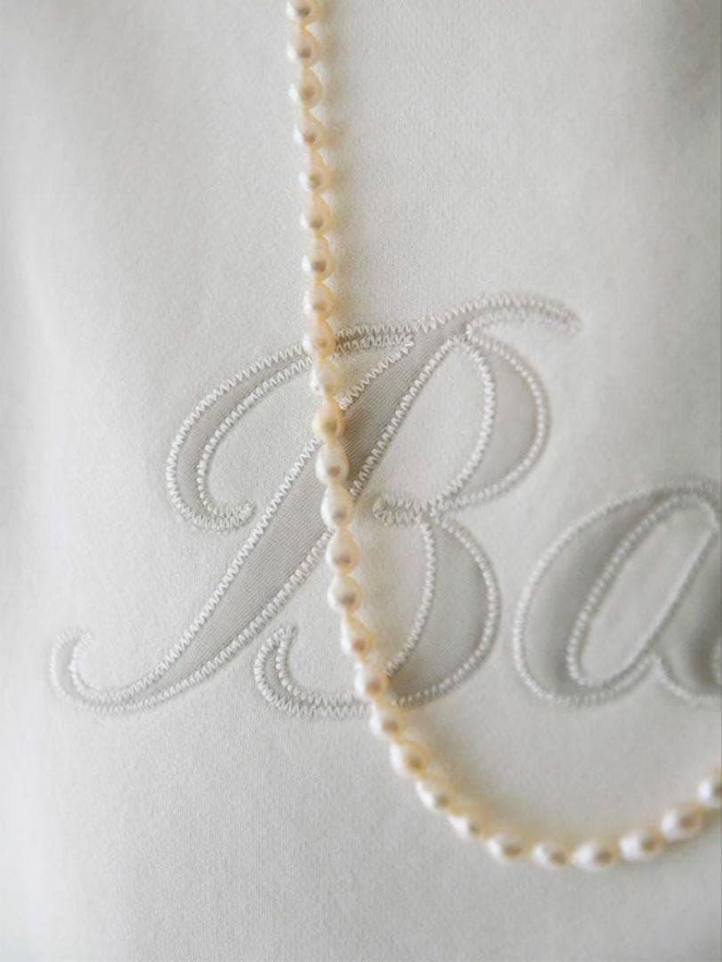 最終値下げ　新品・タグ付き クロス&クロス Basicアップリケ刺繍トレーナー