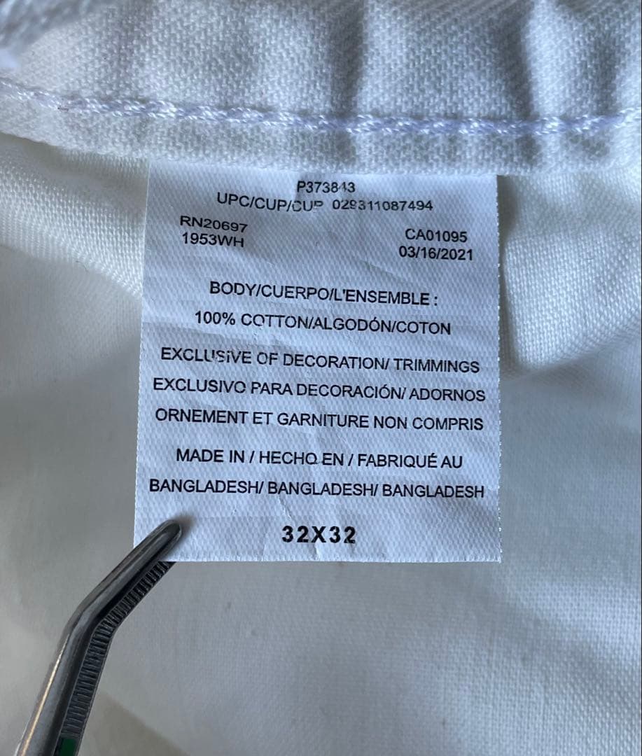 Dickies ディッキーズ w32 ペインターパンツ 1953WH ホワイト