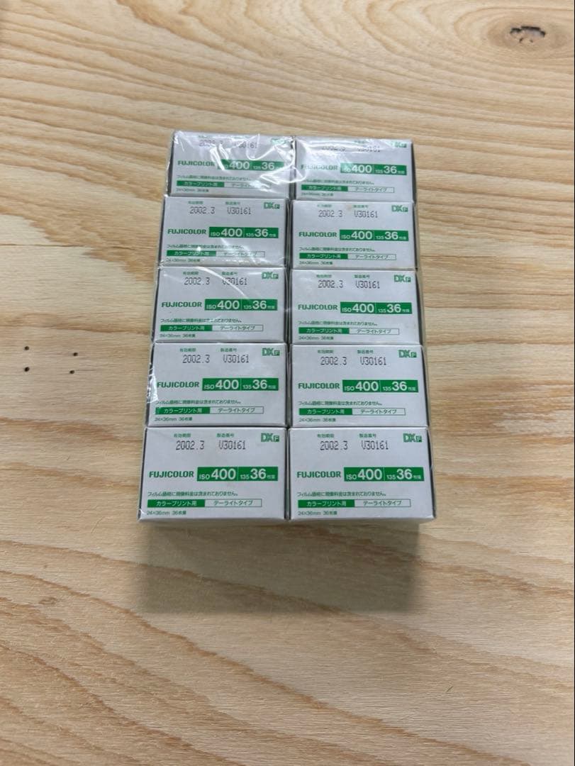 記録用カラーフィルム・ISO感動400 24×36mm 135 36枚撮×10