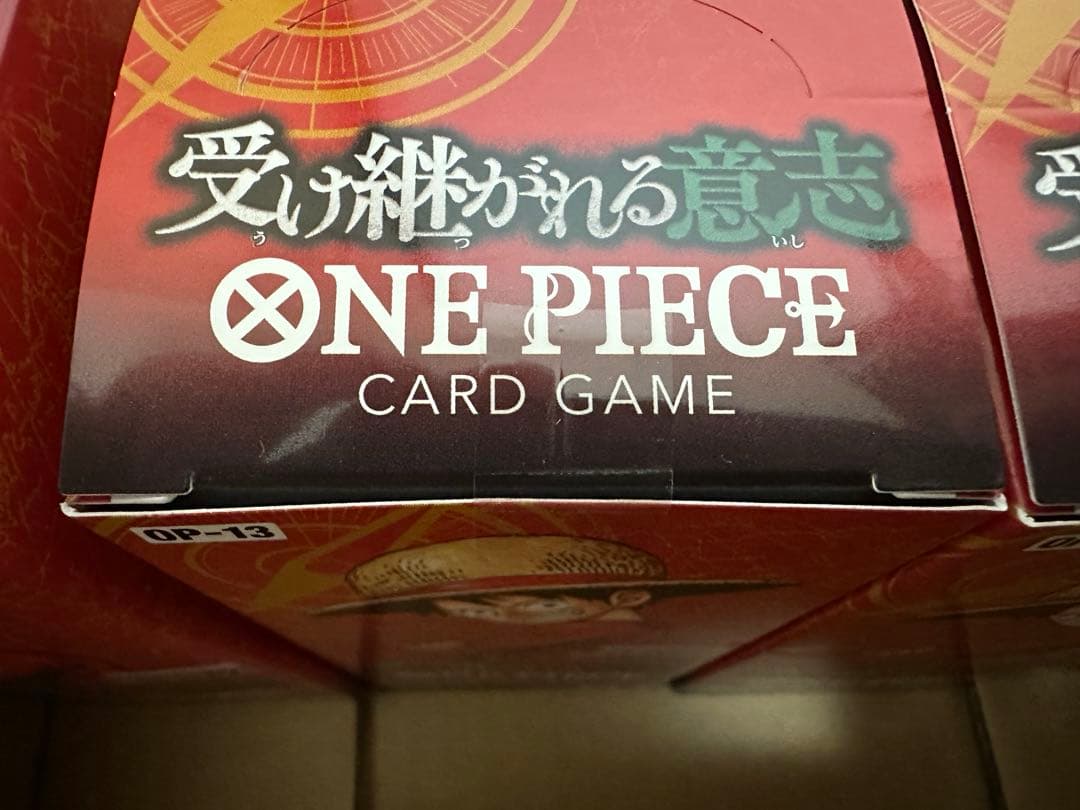 ONE PIECE CARD GAME 受け継がれる意志 テープ付　4BOX