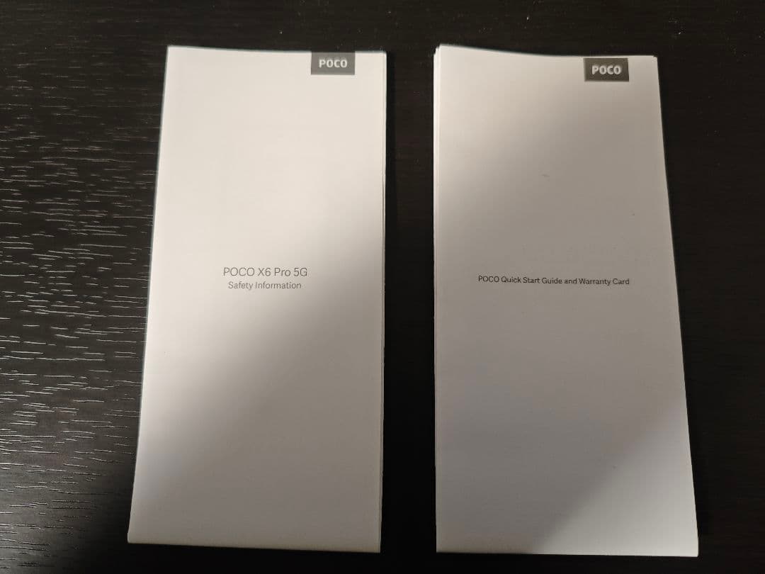 POCO X6 Pro 5G 本体 ブラック 12GB＋512GB グローバル版