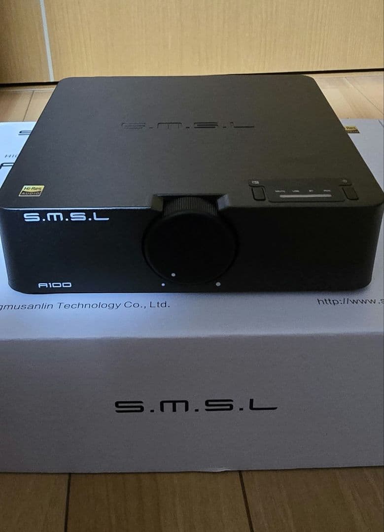 SMSL A100 アンプ 本体 付属品完備