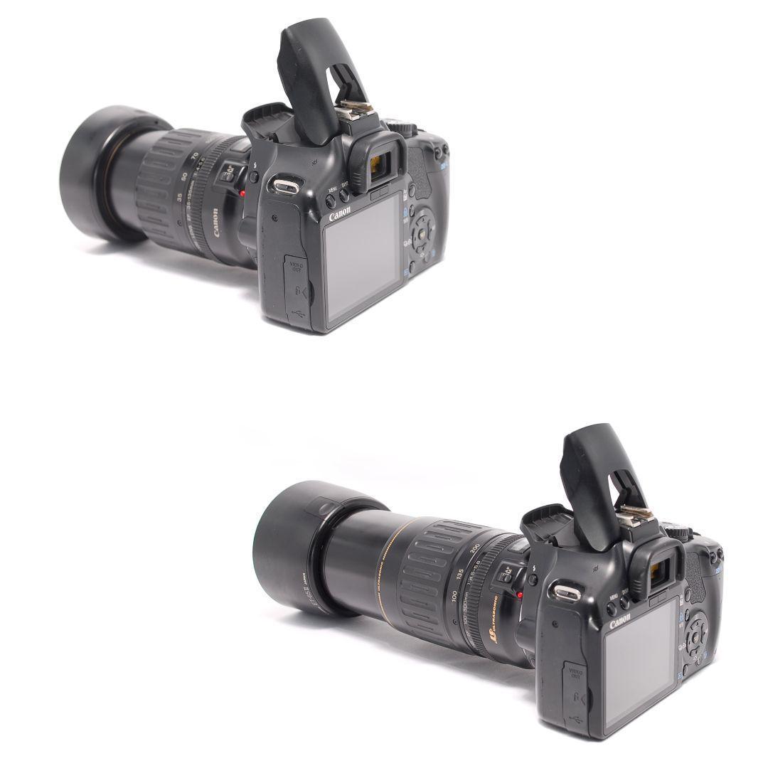 ❤即購入1000円OFF❤ キャノン Kiss X2 超望遠 ダブルレンズ