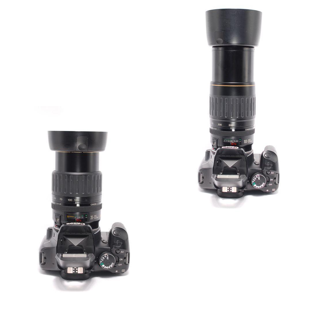 ❤即購入1000円OFF❤ キャノン Kiss X2 超望遠 ダブルレンズ