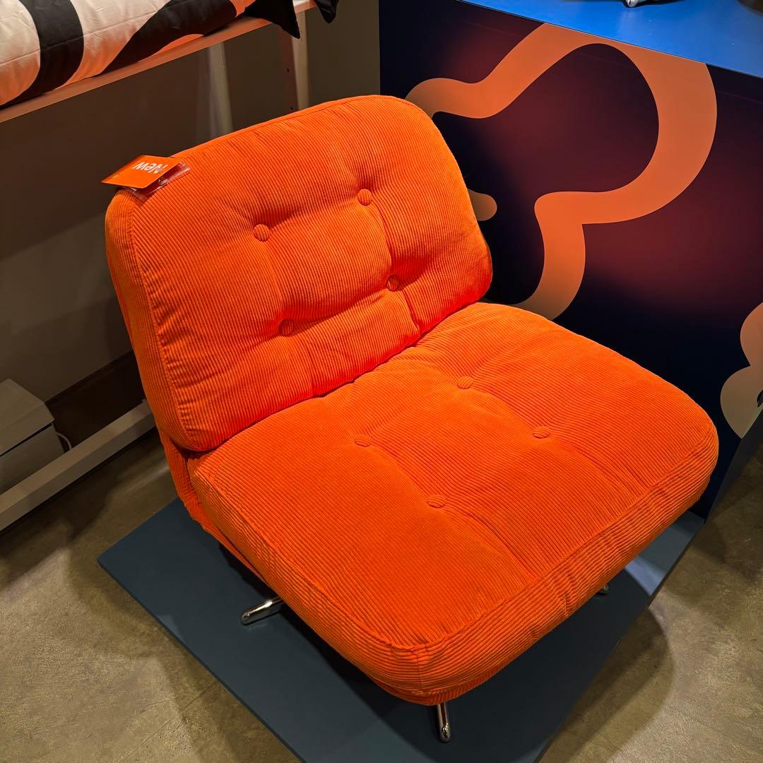 IKEA 回転パーソナルチェア ディヴリンゲ オレンジ 椅子 新品未開封