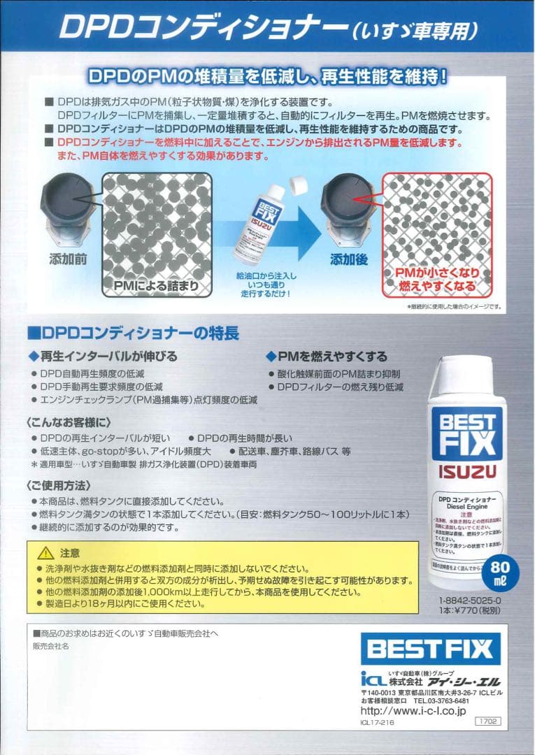 BEST FIX DPDコンディショナー 80ml 20本セット