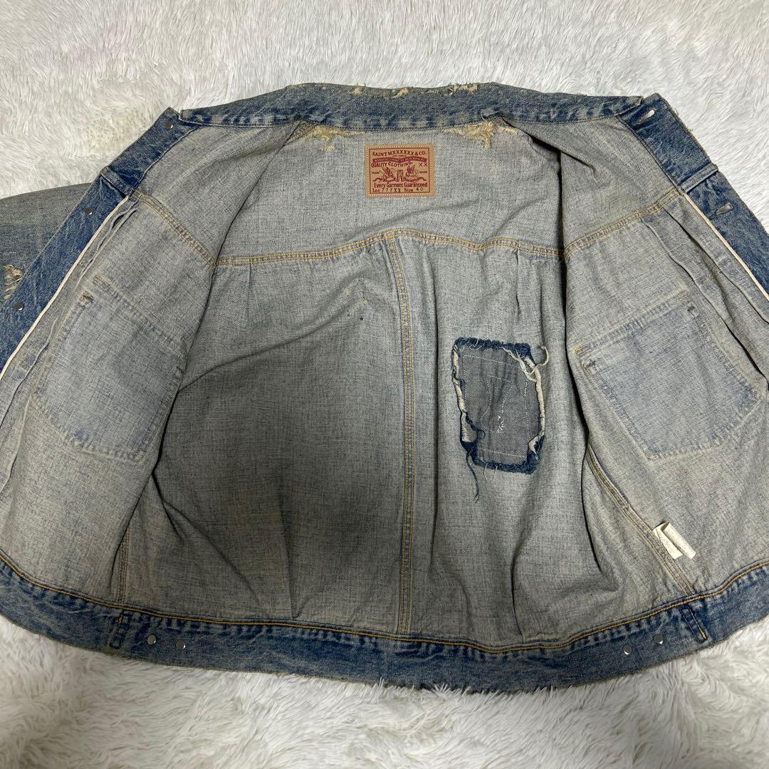 SAINT MICHAEL × BerBerJin 777XX ヴィンテージ加工